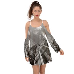 Architecture-skyscraper Boho Dress by Ket1n9