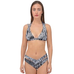 Architecture-parliament-landmark Double Strap Halter Bikini Set by Ket1n9