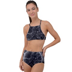 Space-universe-earth-rocket Halter Tankini Set by Ket1n9