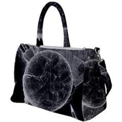 Space-universe-earth-rocket Duffel Travel Bag by Ket1n9