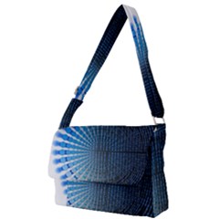 Data-computer-internet-online Full Print Messenger Bag (l) by Ket1n9