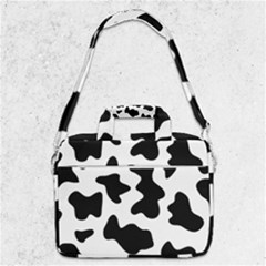 Animal-print-black-and-white-black Macbook Pro 13  Shoulder Laptop Bag  by Ket1n9