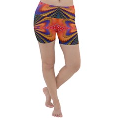 Casanova Abstract Art-colors Cool Druffix Flower Freaky Trippy Lightweight Velour Yoga Shorts by Ket1n9