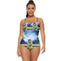 Astronaut Retro Full Coverage Swimsuit View1