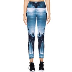 Rising Angel Fantasy Pocket Leggings  by Ket1n9