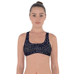 Medical Biology Detail Medicine Psychedelic Science Abstract Abstraction Chemistry Genetics Pattern Got No Strings Sports Bra by Grandong