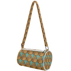 Owl Bird Mini Cylinder Bag by Grandong