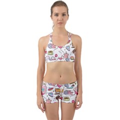 Set-kawaii-doodles -- Back Web Gym Set by Grandong