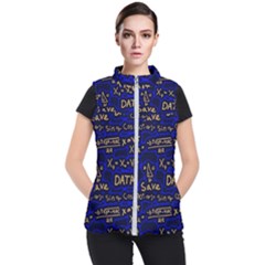 Art Pattern Design Background Graphic Women s Puffer Vest by Vaneshop