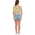 Love Mom Happy Mothers Day I Love Mom Graphic Pattern Button up blouse View4