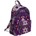 Rosette Kaleidoscope Mosaic Abstract Background Art The Plain Backpack View2