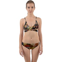 Abundance Of Fruit Severin Roesen Wrap Around Bikini Set by Amaryn4rt