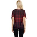 Black And Red Backgrounds Bow Sleeve Button Up Top View4
