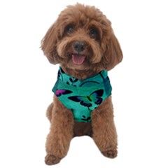 Texture Butterflies Background Dog Sweater by Amaryn4rt