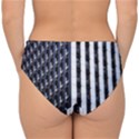 Architecture-building-pattern Double Strap Halter Bikini Bottoms View2