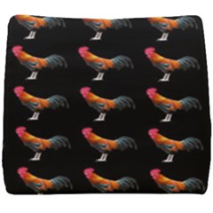 Background-pattern-chicken-fowl Seat Cushion by Amaryn4rt