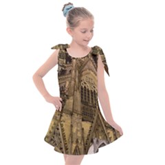 Cologne-church-evening-showplace Kids  Tie Up Tunic Dress by Amaryn4rt