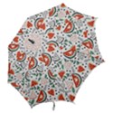 Seamless-vector-pattern-with-watermelons-mint Hook Handle Umbrellas (Small) View2