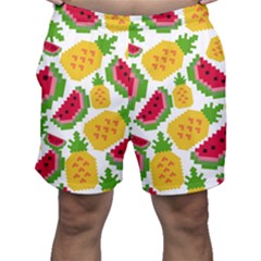 Watermelon-pattern-se-fruit-summer Men s Shorts by Amaryn4rt