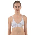 Spaceship Pattern Star Wrap Around Bikini Top View1