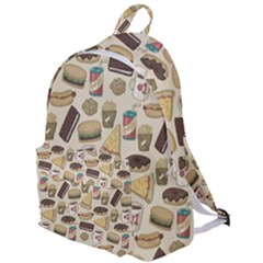 Junk Food Hipster Pattern The Plain Backpack by Sarkoni
