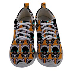 Cute Panda Women Athletic Shoes by Dutashop