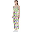 Colorful Seamless Pattern V-Neck Camisole Jumpsuit View2