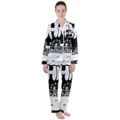 Snow Removal Winter Word Women s Long Sleeve Satin Pajamas Set	 by Amaryn4rt