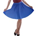 Background Diamonds Computer Paper- A-line Skater Skirt View1