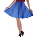 Background Diamonds Computer Paper- A-line Skater Skirt View2