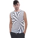 Fractal Symmetry Pattern Network Men s Regular Tank Top View1
