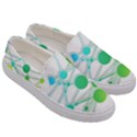 Network Connection Structure Knot Men s Canvas Slip Ons View3