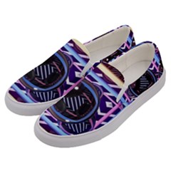 Abstract Sphere Room 3d Design Men s Canvas Slip Ons by Amaryn4rt