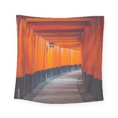 Architecture Art Bright Color Square Tapestry (small) by Amaryn4rt