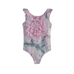 Cloves Flowers Pink Carnation Pink Kids  Frill Swimsuit by Amaryn4rt