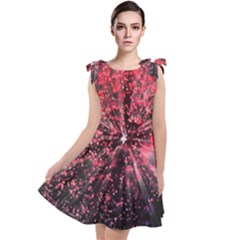 Abstract Background Wallpaper Tie Up Tunic Dress by Bajindul