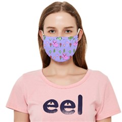 Flower Pink Pig Piggy Seamless Cloth Face Mask (adult) by Ravend