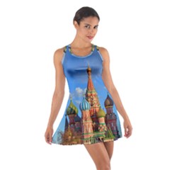 Architecture Building Cathedral Church Cotton Racerback Dress by Modalart