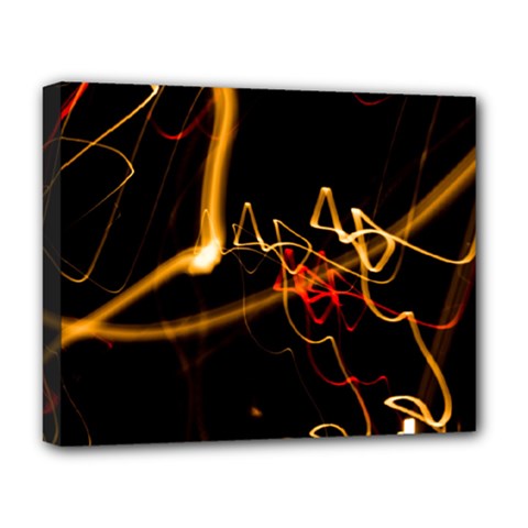Abstract Deluxe Canvas 20  X 16  (stretched) by Amaryn4rt