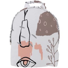 Abstract Art Design Pattern Mini Full Print Backpack by Ndabl3x