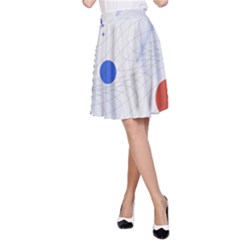 Computer Network Technology Digital A-line Skirt by Grandong
