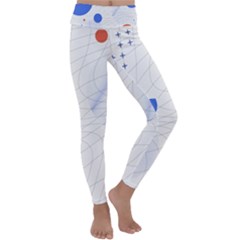 Computer Network Technology Digital Kids  Lightweight Velour Classic Yoga Leggings by Grandong