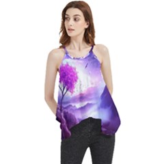 Fantasy World Flowy Camisole Tank Top by Ndabl3x