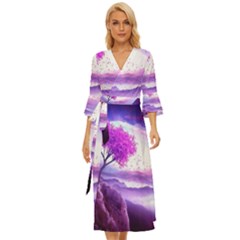 Fantasy World Midsummer Wrap Dress by Ndabl3x