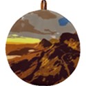 Scotland Monti Mountains Mountain Round Trivet View1