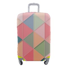 Background Geometric Triangle Luggage Cover (small) by Sarkoni