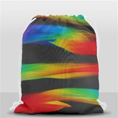Colorful Background Drawstring Bag (small) by Sarkoni