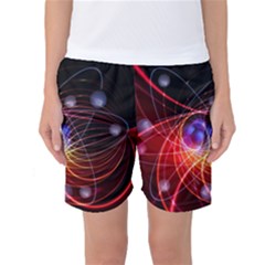 Physics Quantum Physics Particles Women s Basketball Shorts by Sarkoni