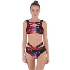 Physics Quantum Physics Particles Bandaged Up Bikini Set  by Sarkoni