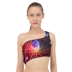 Physics Quantum Physics Particles Spliced Up Bikini Top  by Sarkoni